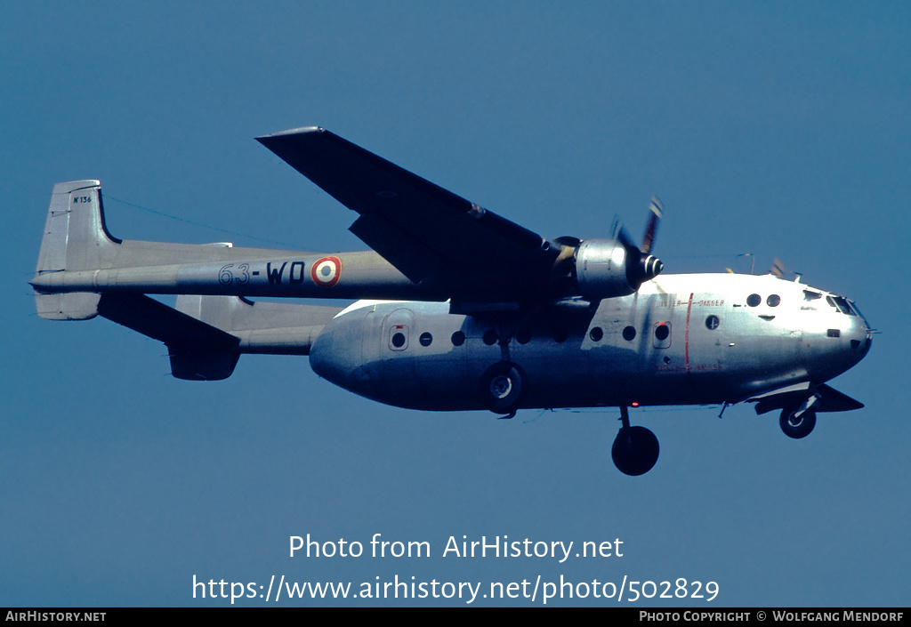 Aircraft Photo of 136 | Nord 2501F-3 Noratlas | France - Air Force | AirHistory.net #502829