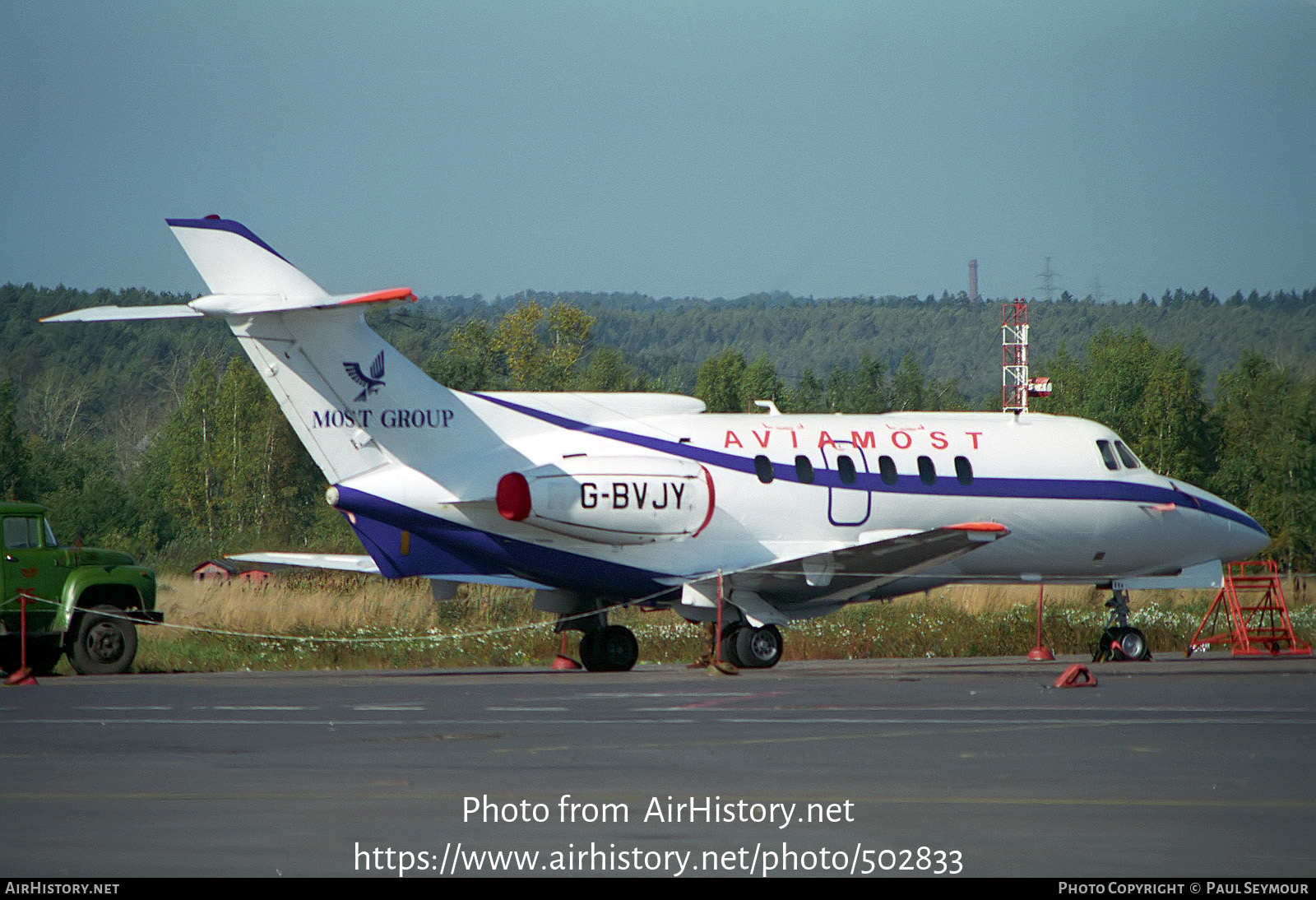 Aircraft Photo of G-BVJY | British Aerospace HS-125-700B | Aviamost | AirHistory.net #502833