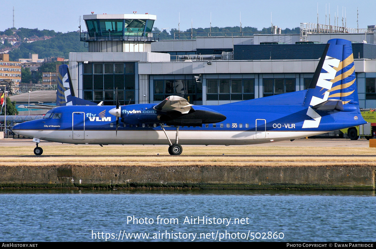 Aircraft Photo of OO-VLR | Fokker 50 | VLM Airlines | AirHistory.net #502860