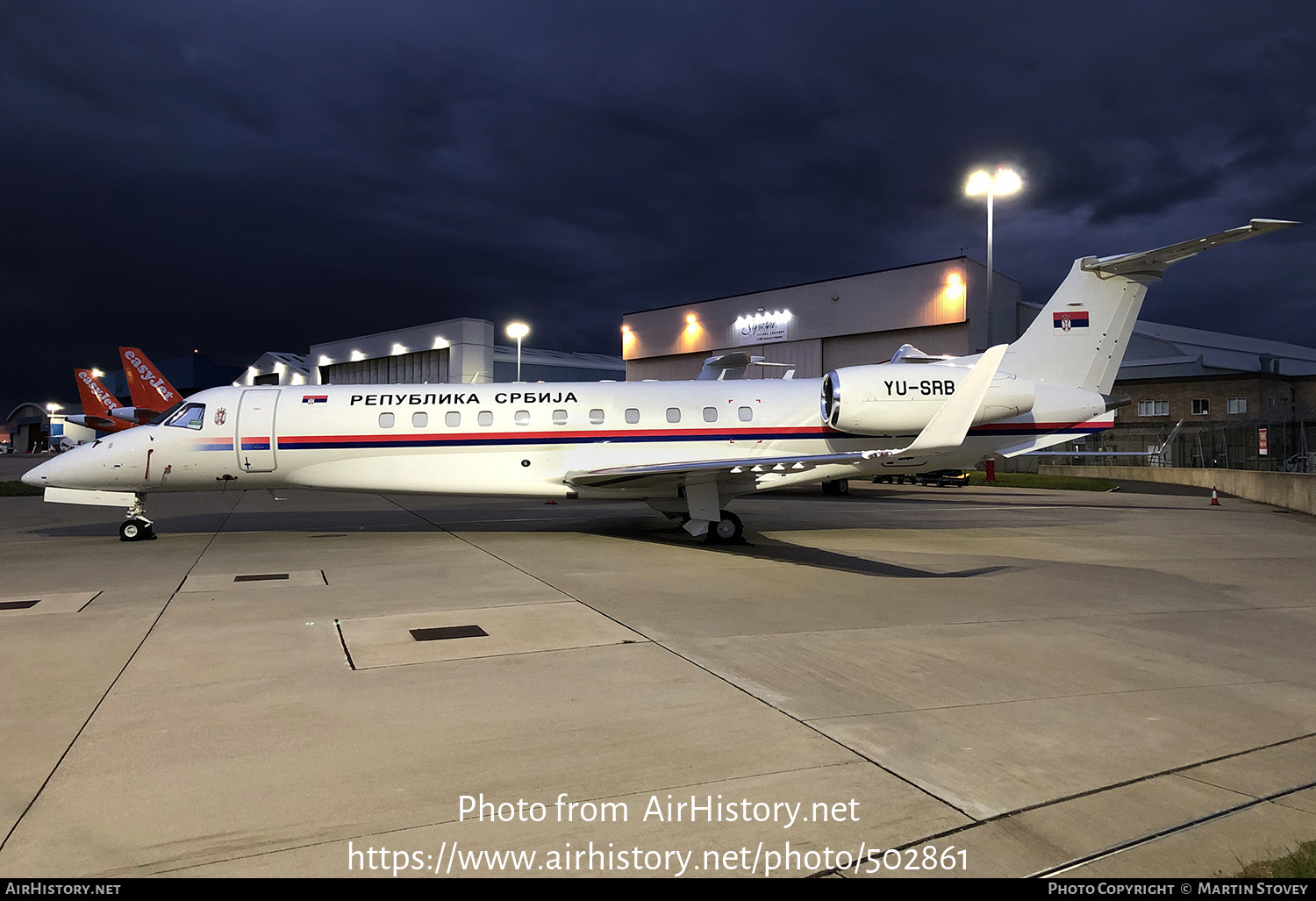 Aircraft Photo of YU-SRB | Embraer Legacy 600 (EMB-135BJ) | Republic of Serbia | AirHistory.net #502861