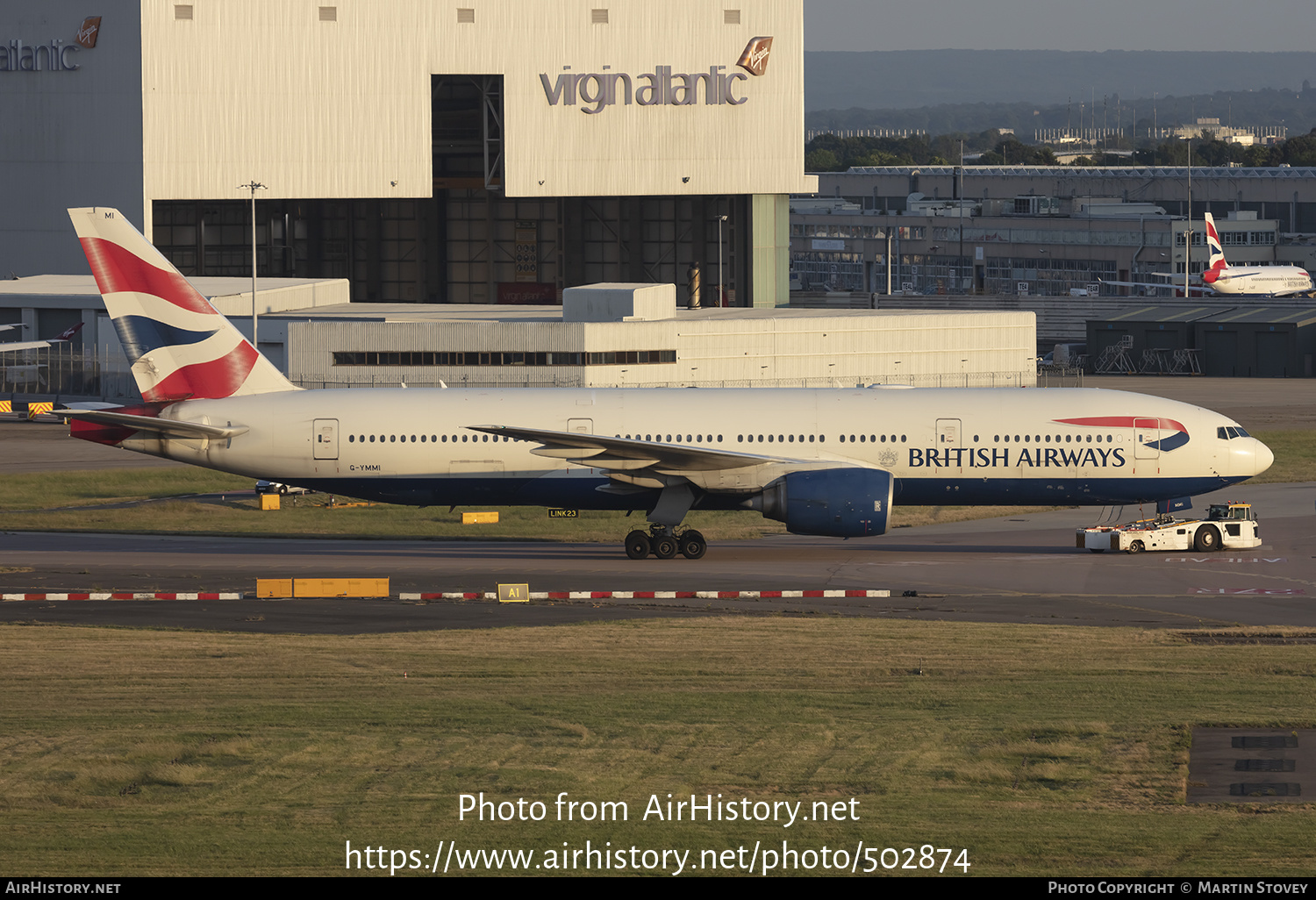 Aircraft Photo of G-YMMI | Boeing 777-236/ER | British Airways | AirHistory.net #502874