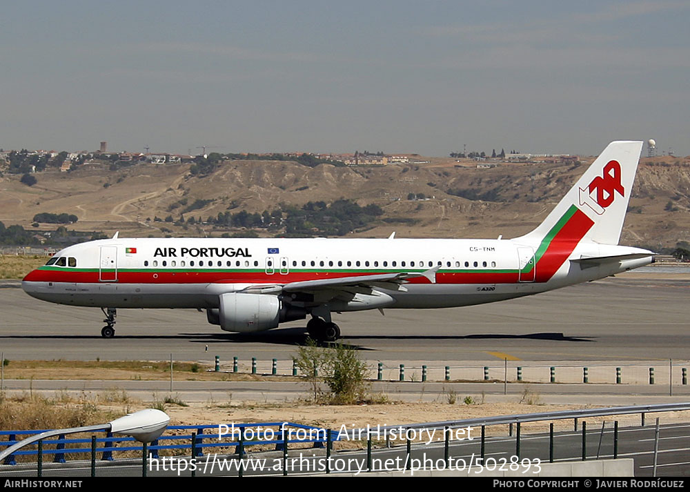 Aircraft Photo of CS-TNM | Airbus A320-214 | TAP Air Portugal | AirHistory.net #502893