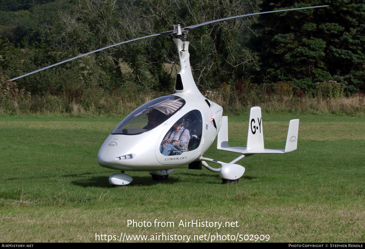 Aircraft Photo of G-YFLI | RotorSport UK Cavalon | AirHistory.net #502909