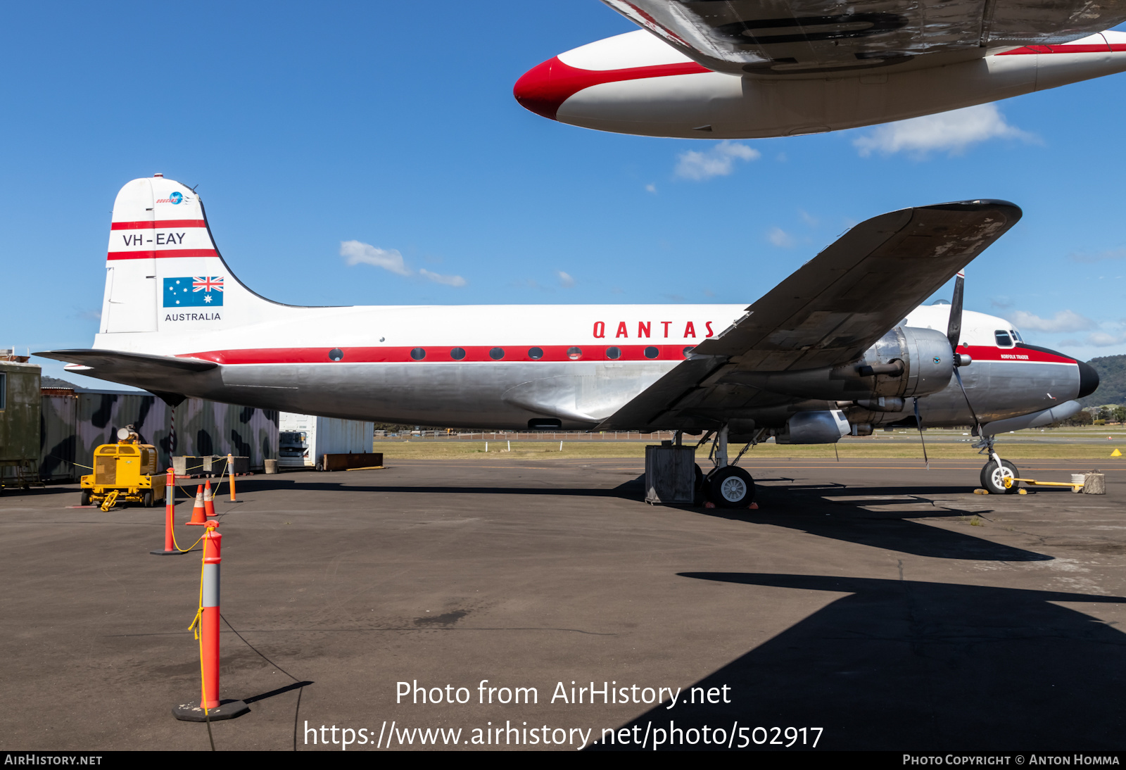 Aircraft Photo of VH-EAY | Douglas C-54E Skymaster | Qantas | AirHistory.net #502917