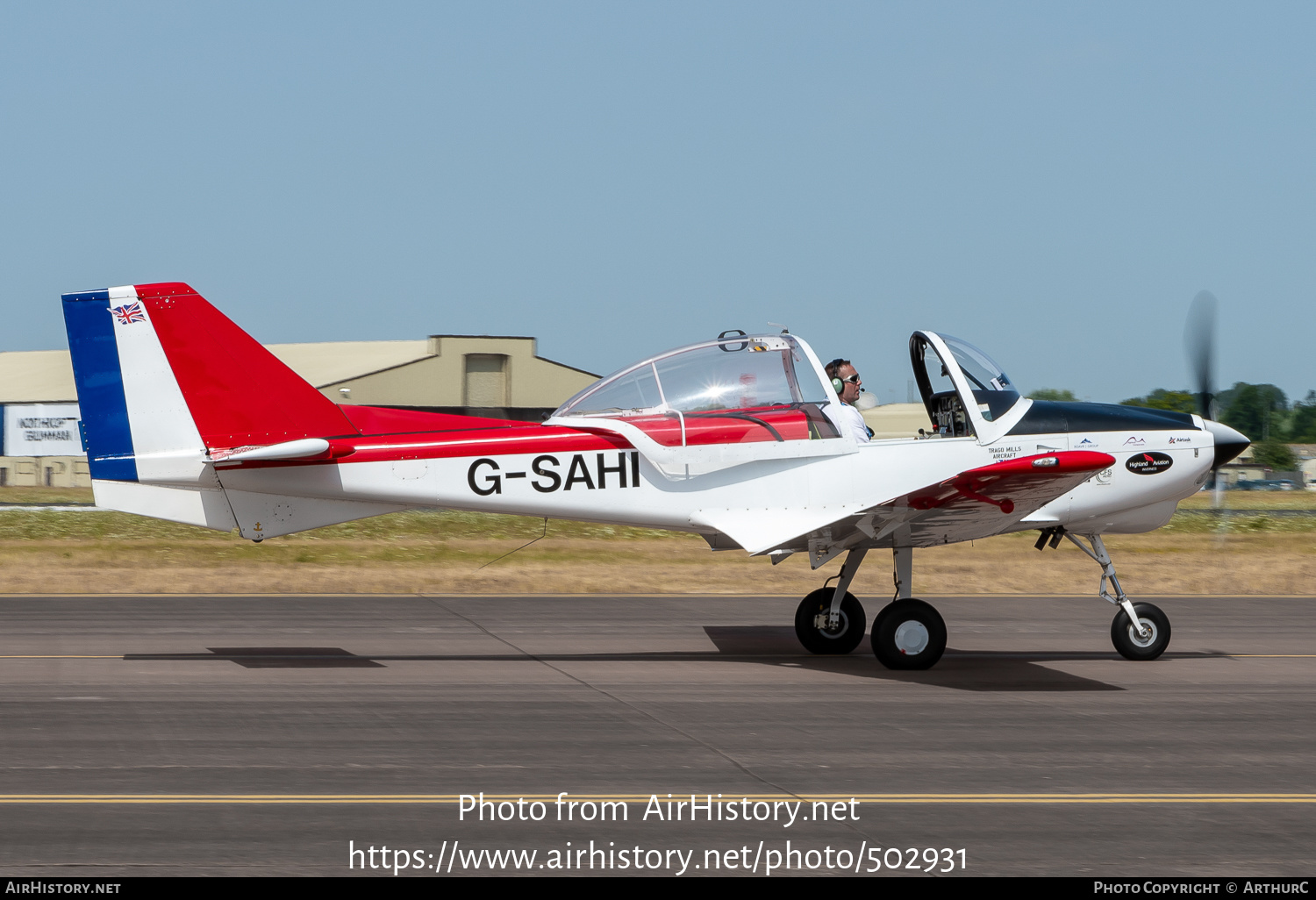 Aircraft Photo of GSAHI Trago Mills SAH1 (modified) AirHistory