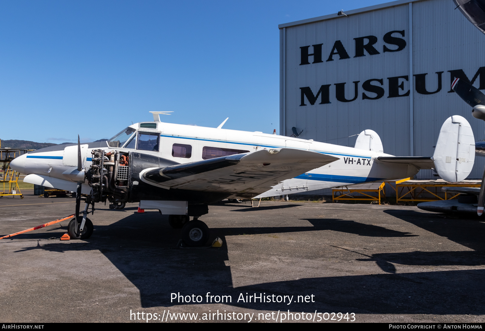 Aircraft Photo of VH-ATX | Beech H18 Tri-Gear | AirHistory.net #502943