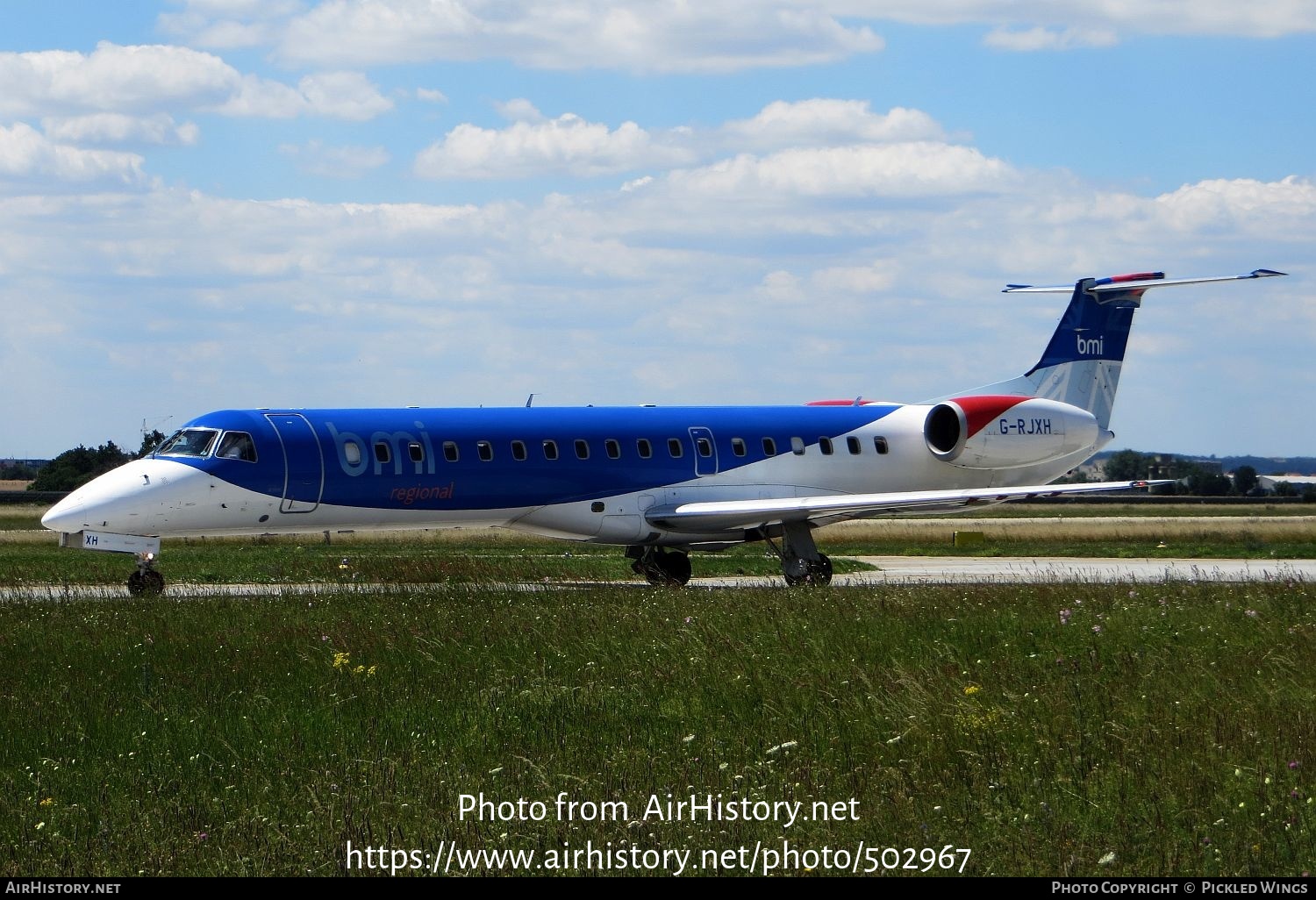 Aircraft Photo of G-RJXH | Embraer ERJ-145EP (EMB-145EP) | BMI Regional | AirHistory.net #502967