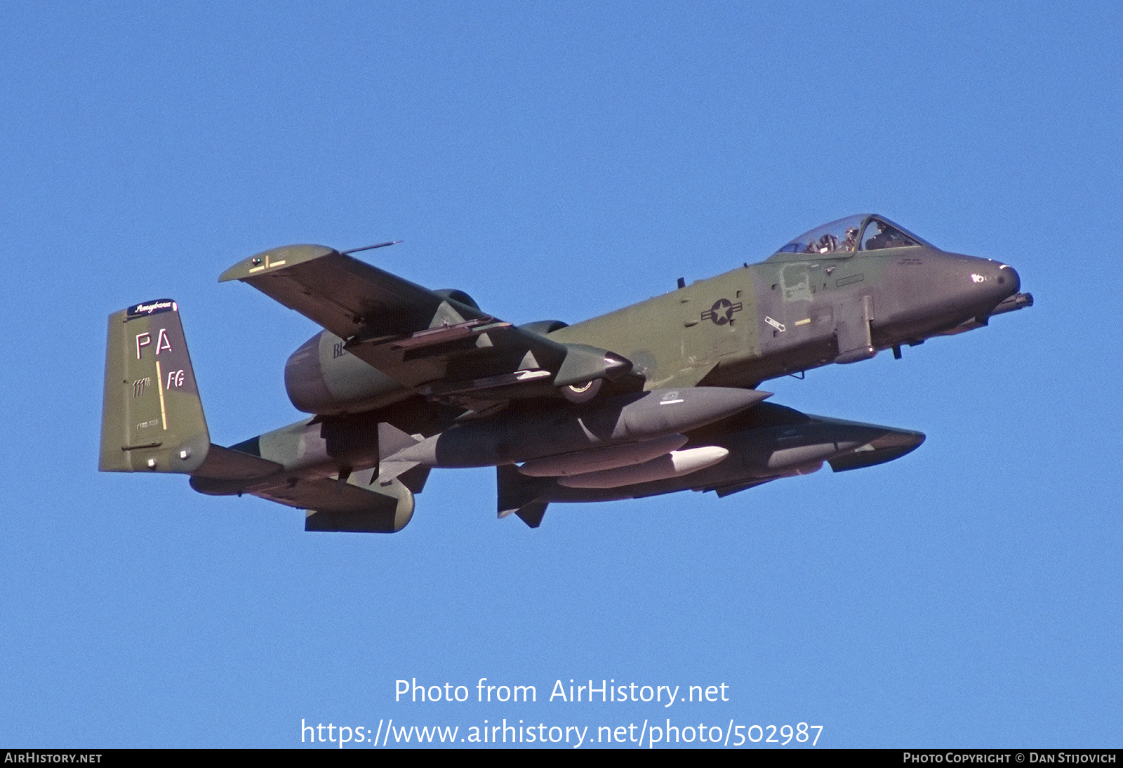 Aircraft Photo of 80-0156 | Fairchild OA-10A Thunderbolt II | USA - Air Force | AirHistory.net #502987