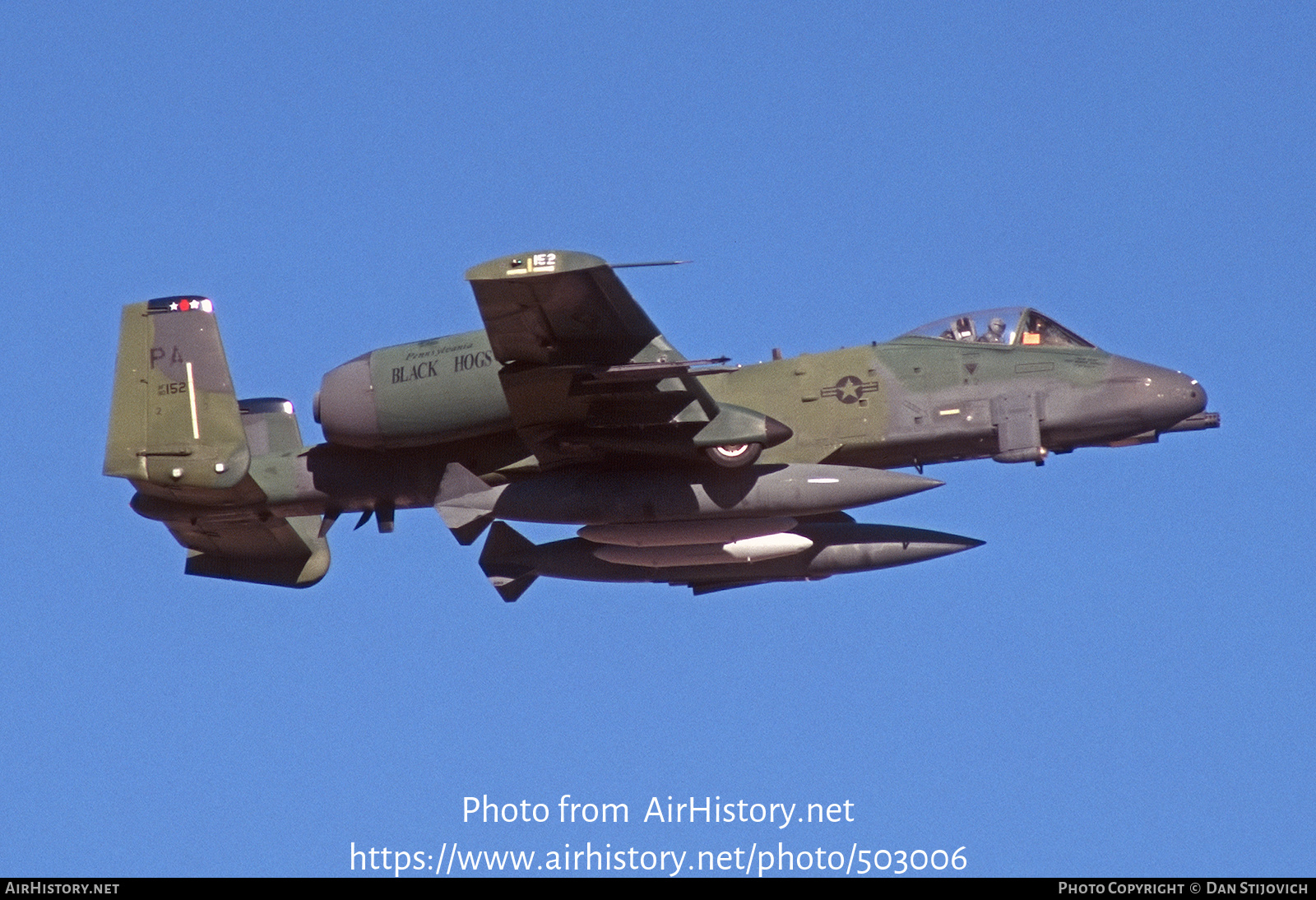 Aircraft Photo of 80-0152 / AF80-152 | Fairchild OA-10A Thunderbolt II | USA - Air Force | AirHistory.net #503006