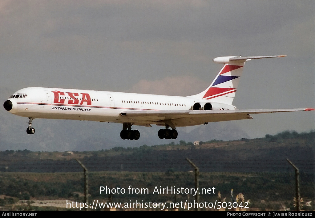 Aircraft Photo of OK-JBJ | Ilyushin Il-62M | ČSA - Československé Aerolinie - Czechoslovak Airlines | AirHistory.net #503042