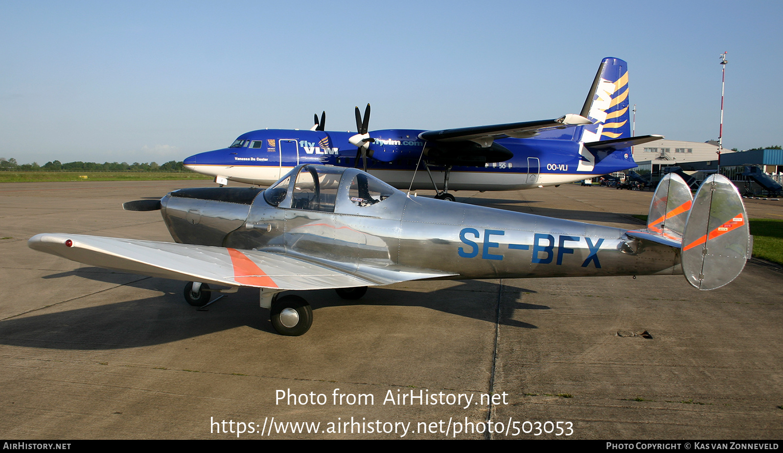 Aircraft Photo of SE-BFX | Erco 415D Ercoupe | AirHistory.net #503053