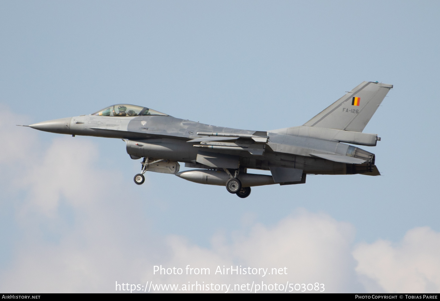 Aircraft Photo of FA-126 | General Dynamics F-16AM Fighting Falcon ...