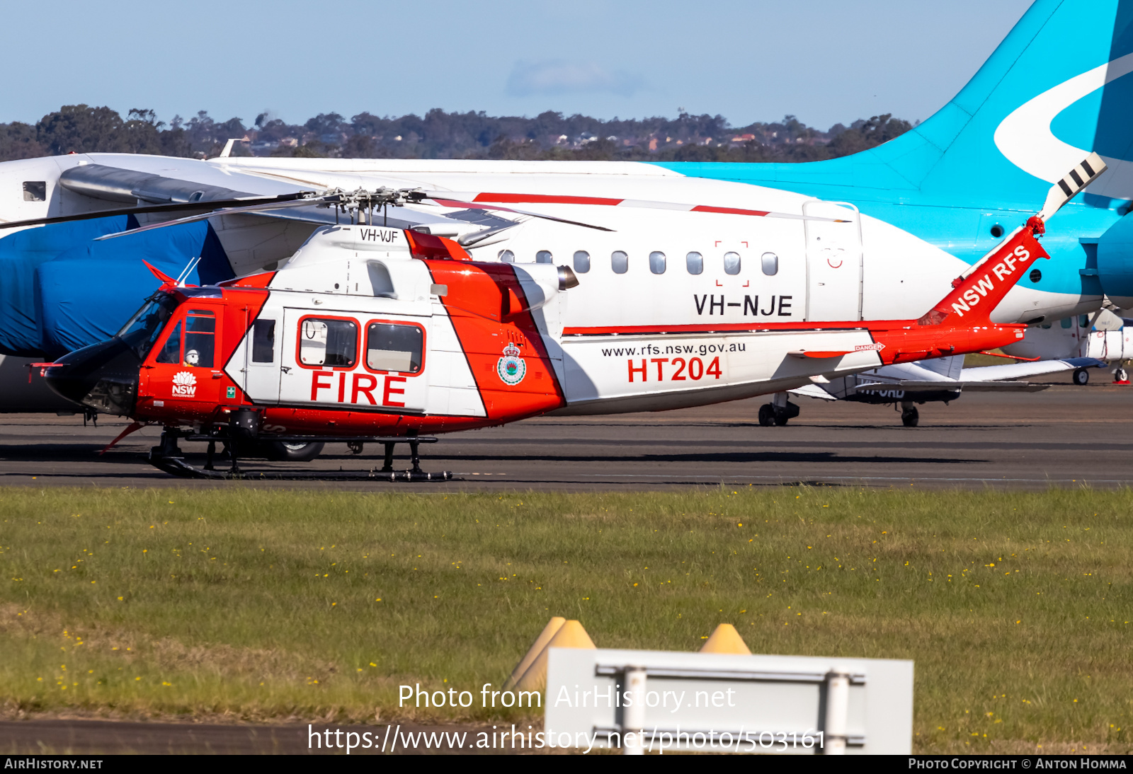 Aircraft Photo of VH-VJF | Bell 412EP | NSW Rural Fire Service | AirHistory.net #503161