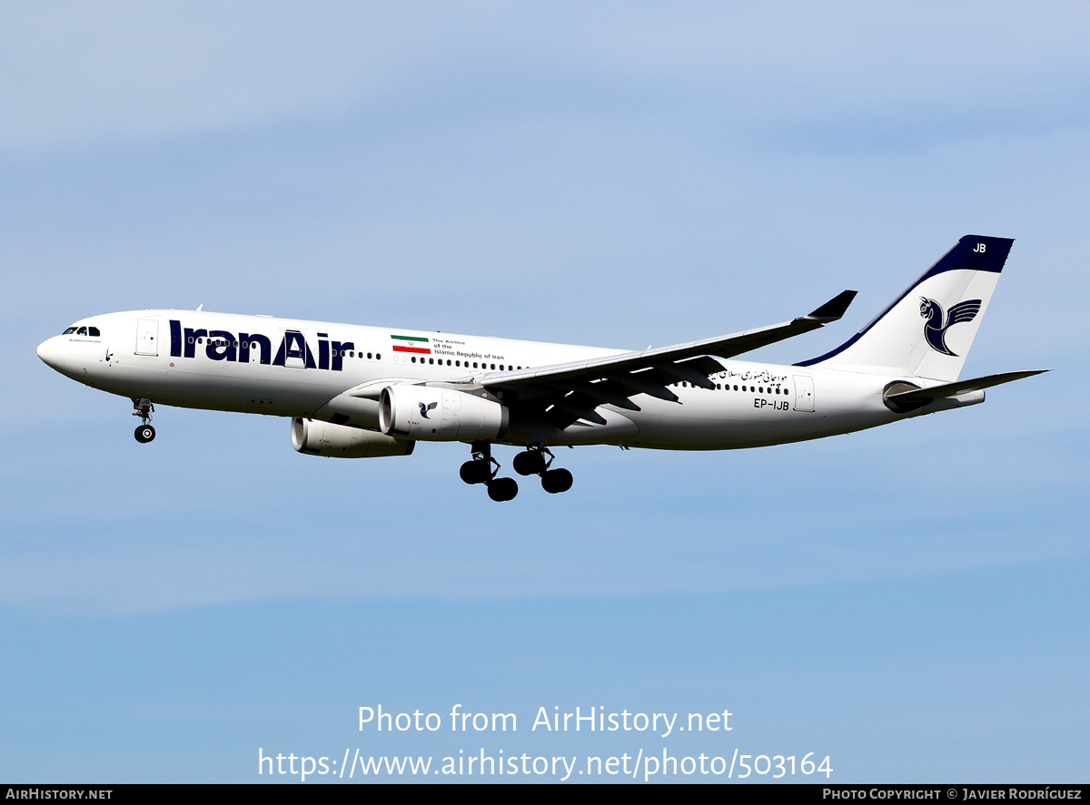 Aircraft Photo of EP-IJB | Airbus A330-243 | Iran Air | AirHistory.net #503164