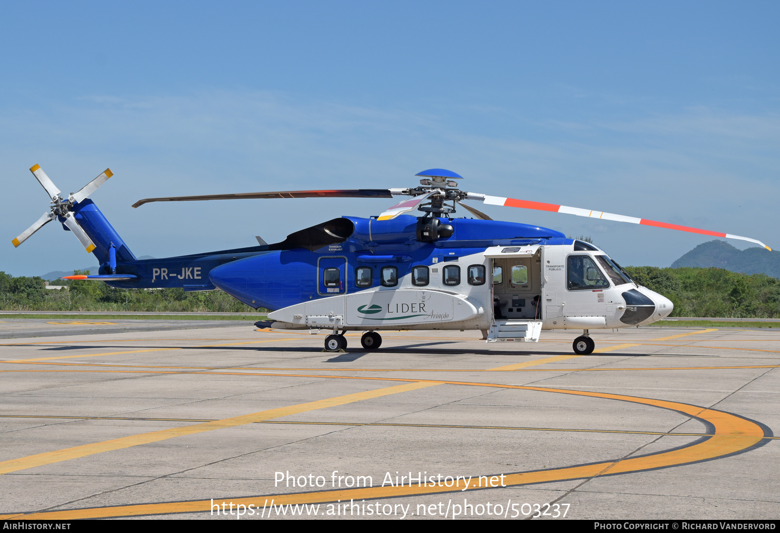 Aircraft Photo of PR-JKE | Sikorsky S-92A | Líder Taxi Aéreo | AirHistory.net #503237