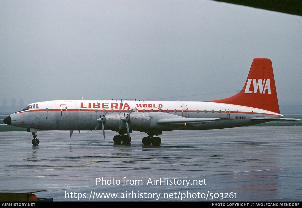 Aircraft Photo of EL-LWG | Bristol 175 Britannia 253F | LWA - Liberia World Airlines | AirHistory.net #503261