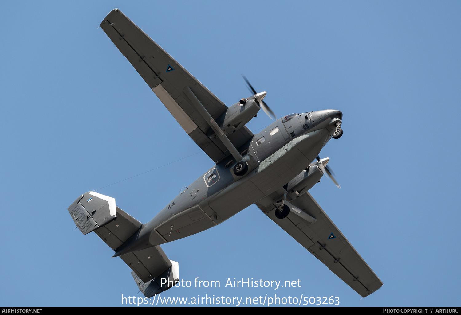 Aircraft Photo of 44 | PZL-Mielec M-28-05 Skytruck | Estonia - Air Force | AirHistory.net #503263