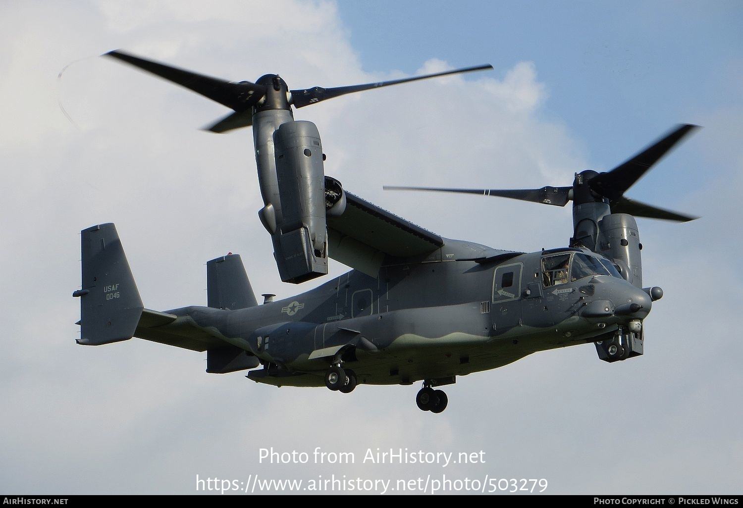 Aircraft Photo of 09-0046 / 0046 | Bell-Boeing CV-22B Osprey | USA - Air Force | AirHistory.net #503279