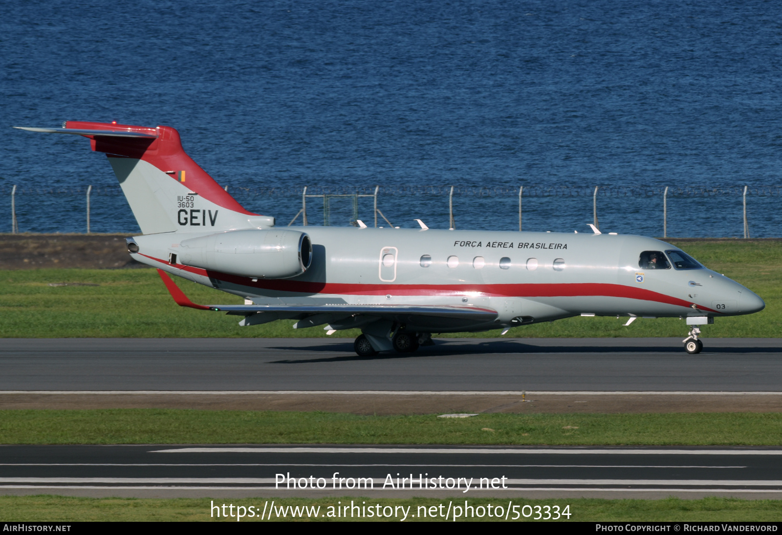 Aircraft Photo of 3603 | Embraer IU-50 Legacy 500 | Brazil - Air Force | AirHistory.net #503334