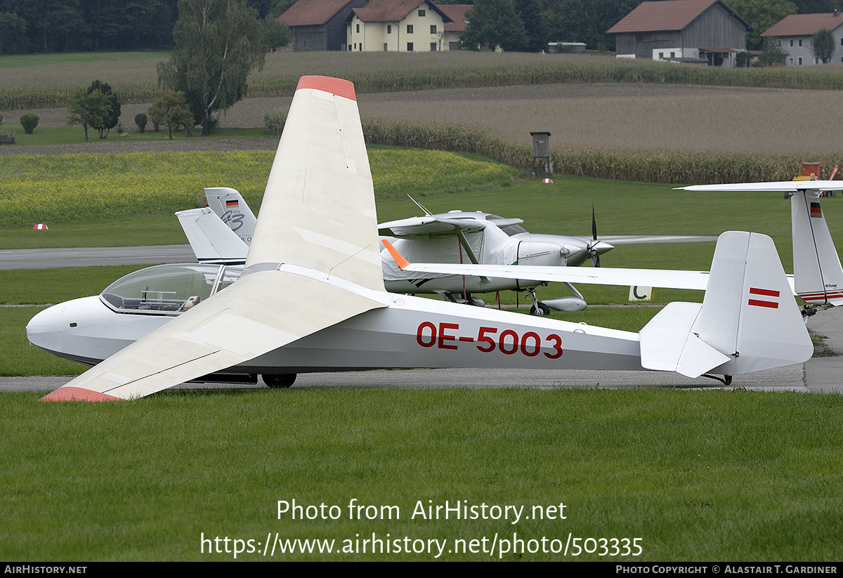 Aircraft Photo of OE-5003 | Schleicher K-7 Rhönadler | AirHistory.net #503335