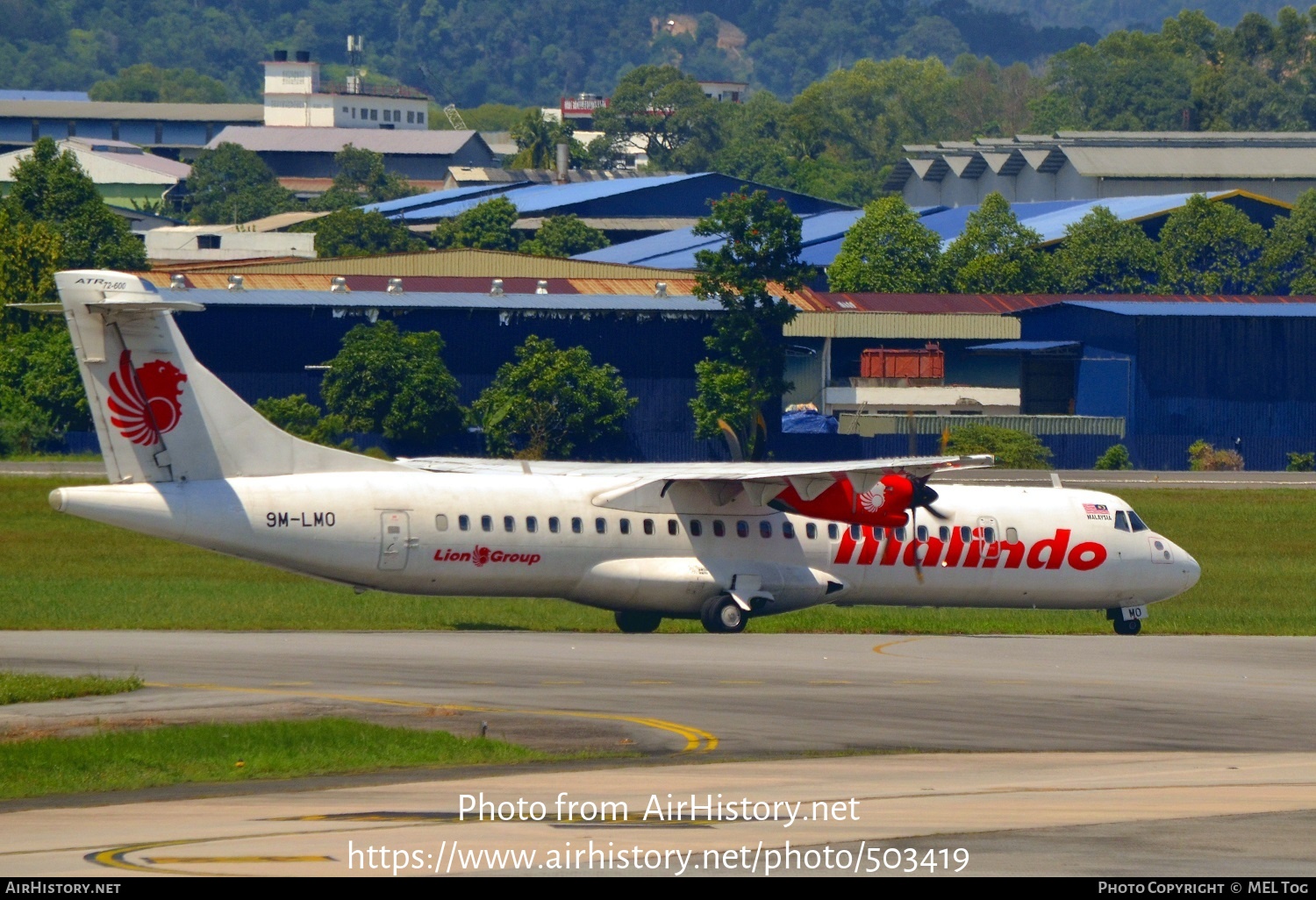 Aircraft Photo of 9M-LMO | ATR ATR-72-600 (ATR-72-212A) | Malindo Air | AirHistory.net #503419