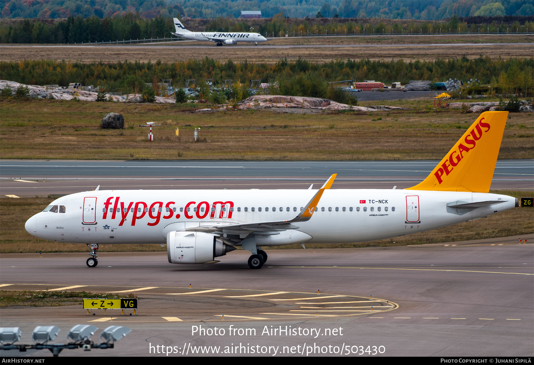 Aircraft Photo of TC-NCK | Airbus A320-251N | Pegasus Airlines | AirHistory.net #503430