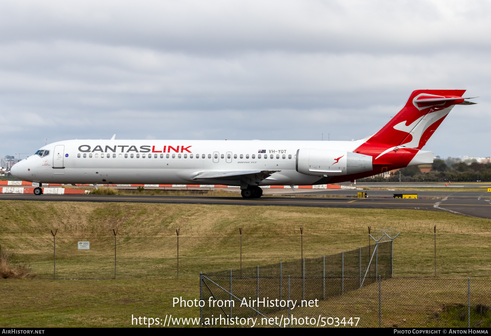 Aircraft Photo Of VH-YQT | Boeing 717-2BL | QantasLink | AirHistory.net ...