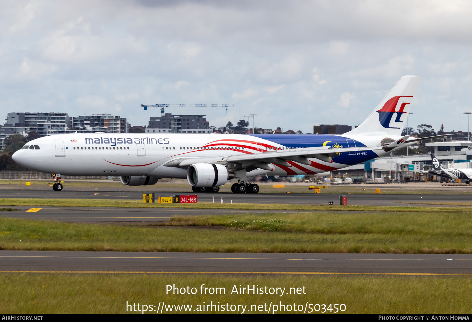 Aircraft Photo of 9M-MTC | Airbus A330-323E | Malaysia Airlines | AirHistory.net #503450