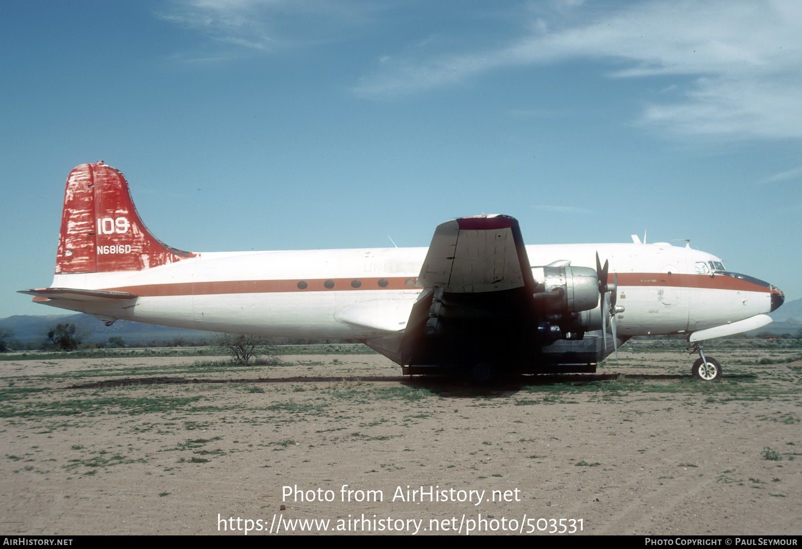 Aircraft Photo of N6816D | Douglas C-54Q/AT Skymaster | AirHistory.net #503531