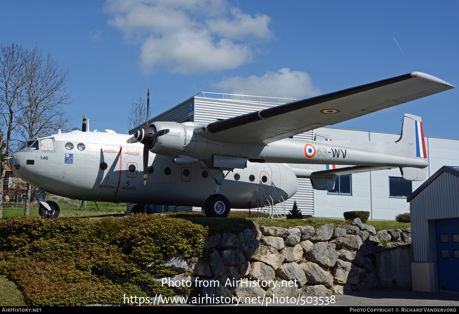 Aircraft Photo of 146 | Nord 2501F-3 Noratlas | France - Air Force | AirHistory.net #503538