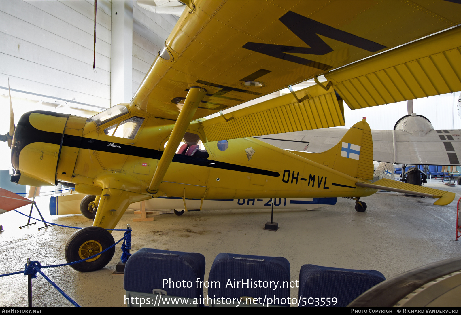 Aircraft Photo of OH-MVL | De Havilland Canada DHC-2 Beaver Mk1 | Rajavartiolaitos - Finnish Border Guard | AirHistory.net #503559