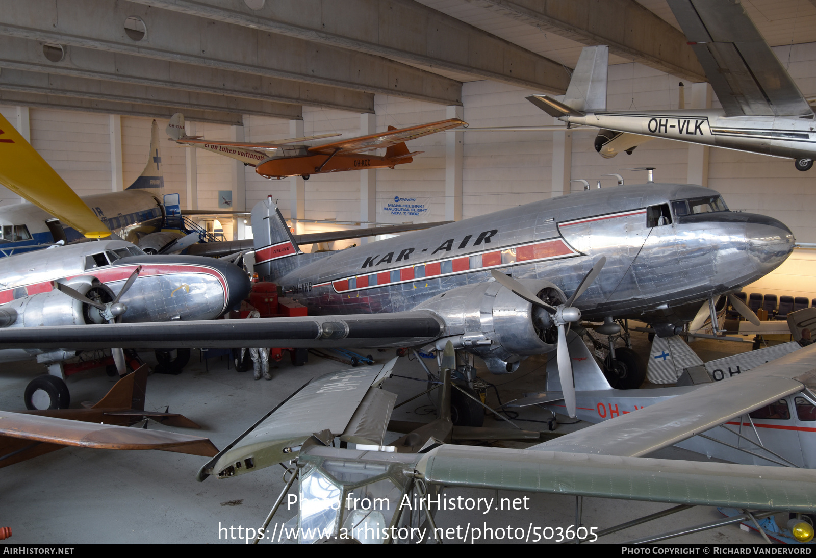 Aircraft Photo of OH-VKB | Douglas DC-3A-214 | Kar-Air | AirHistory.net #503605