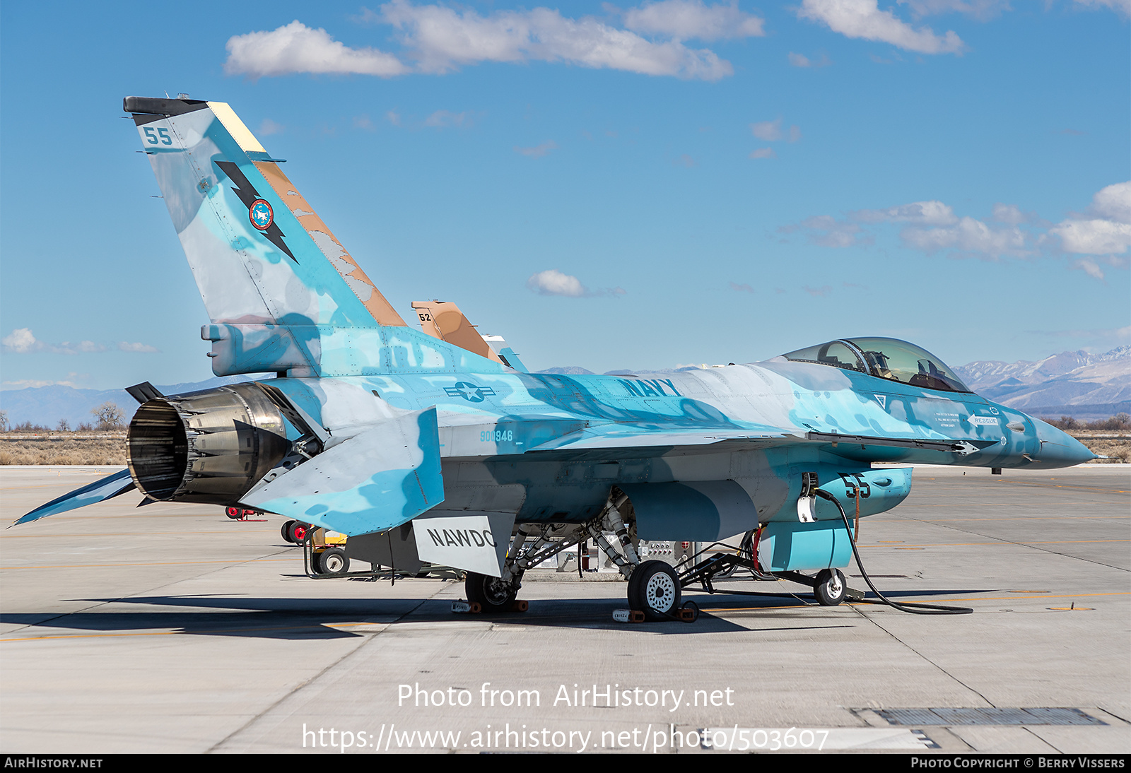 Aircraft Photo of 900946 / 90-0946 | General Dynamics F-16A Fighting Falcon | USA - Navy | AirHistory.net #503607