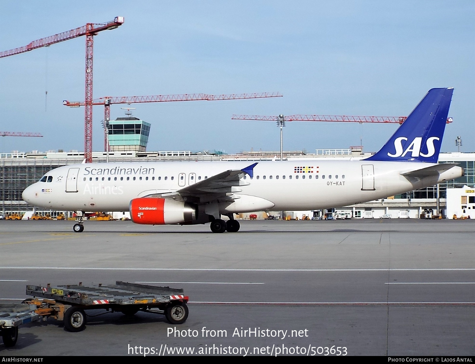 Aircraft Photo of OY-KAT | Airbus A320-232 | Scandinavian Airlines - SAS | AirHistory.net #503653