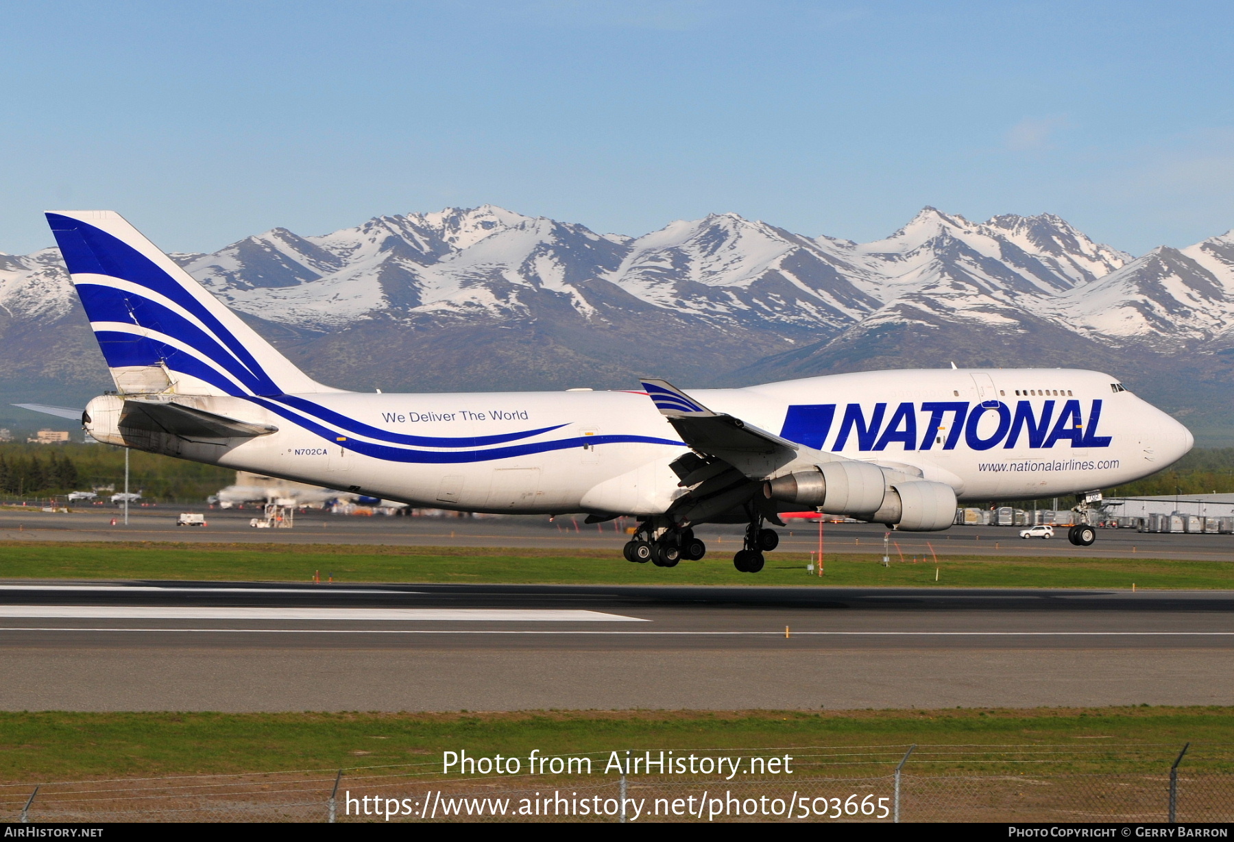 Aircraft Photo of N702CA | Boeing 747-412(BCF) | National Airlines | AirHistory.net #503665