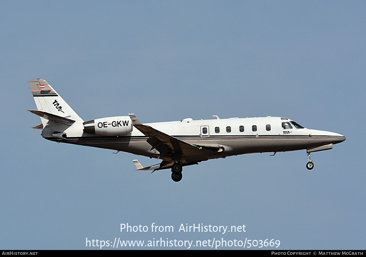 Aircraft Photo of OE-GKW | Gulfstream Aerospace G100 | Tyrol Air Ambulance - TAA | AirHistory.net #503669