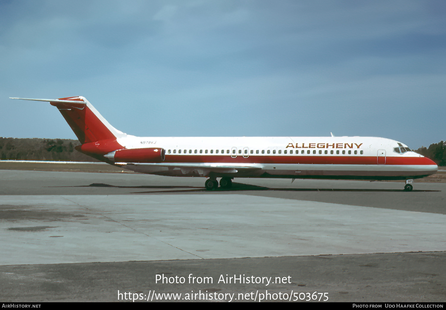 Aircraft Photo of N978VJ | McDonnell Douglas DC-9-31 | Allegheny Airlines | AirHistory.net #503675