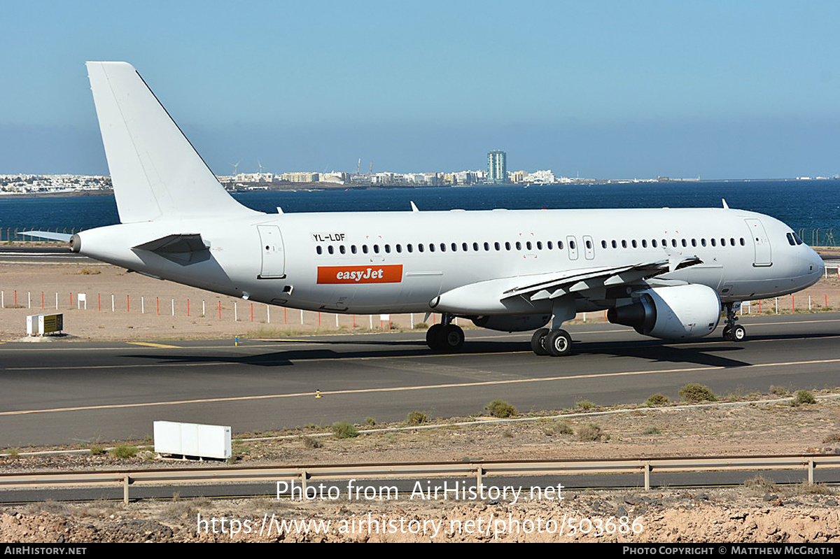 Aircraft Photo of YL-LDF | Airbus A320-214 | EasyJet | AirHistory.net #503686