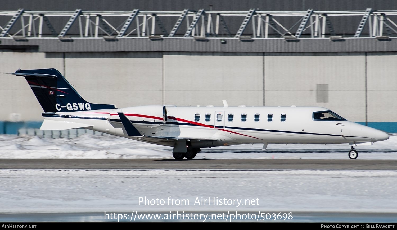 Aircraft Photo of C-GSWQ | Learjet 45 | AirHistory.net #503698