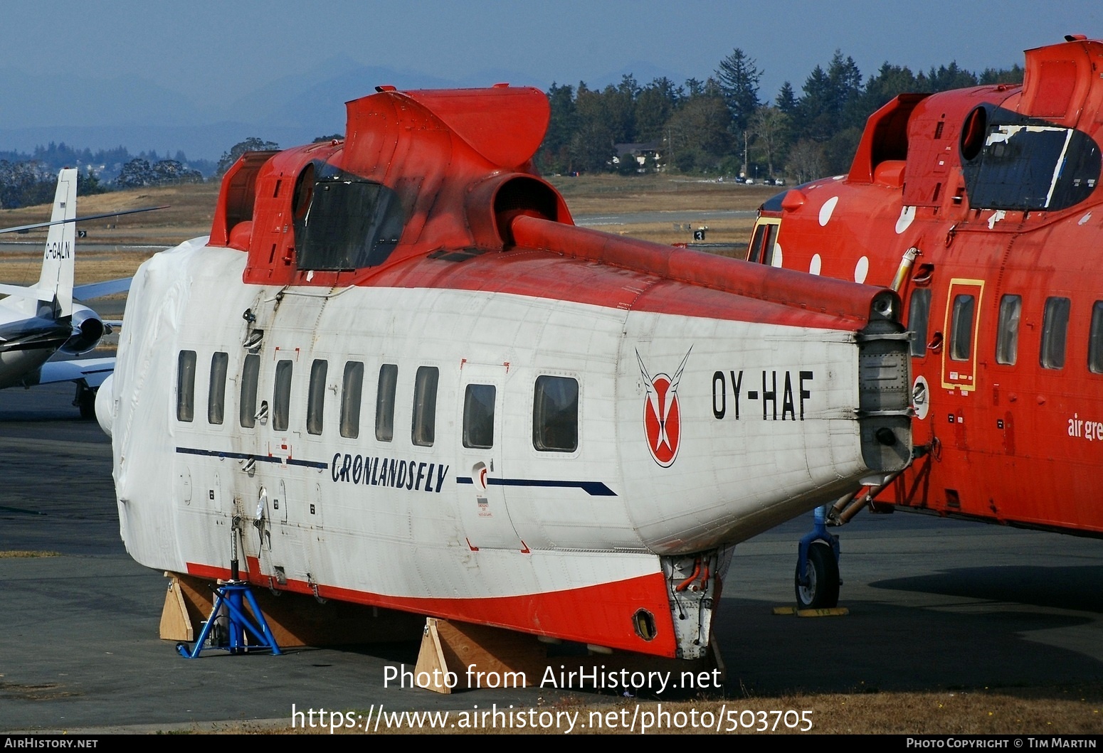 Aircraft Photo of OY-HAF | Sikorsky S-61N | Greenlandair - Grønlandsfly | AirHistory.net #503705