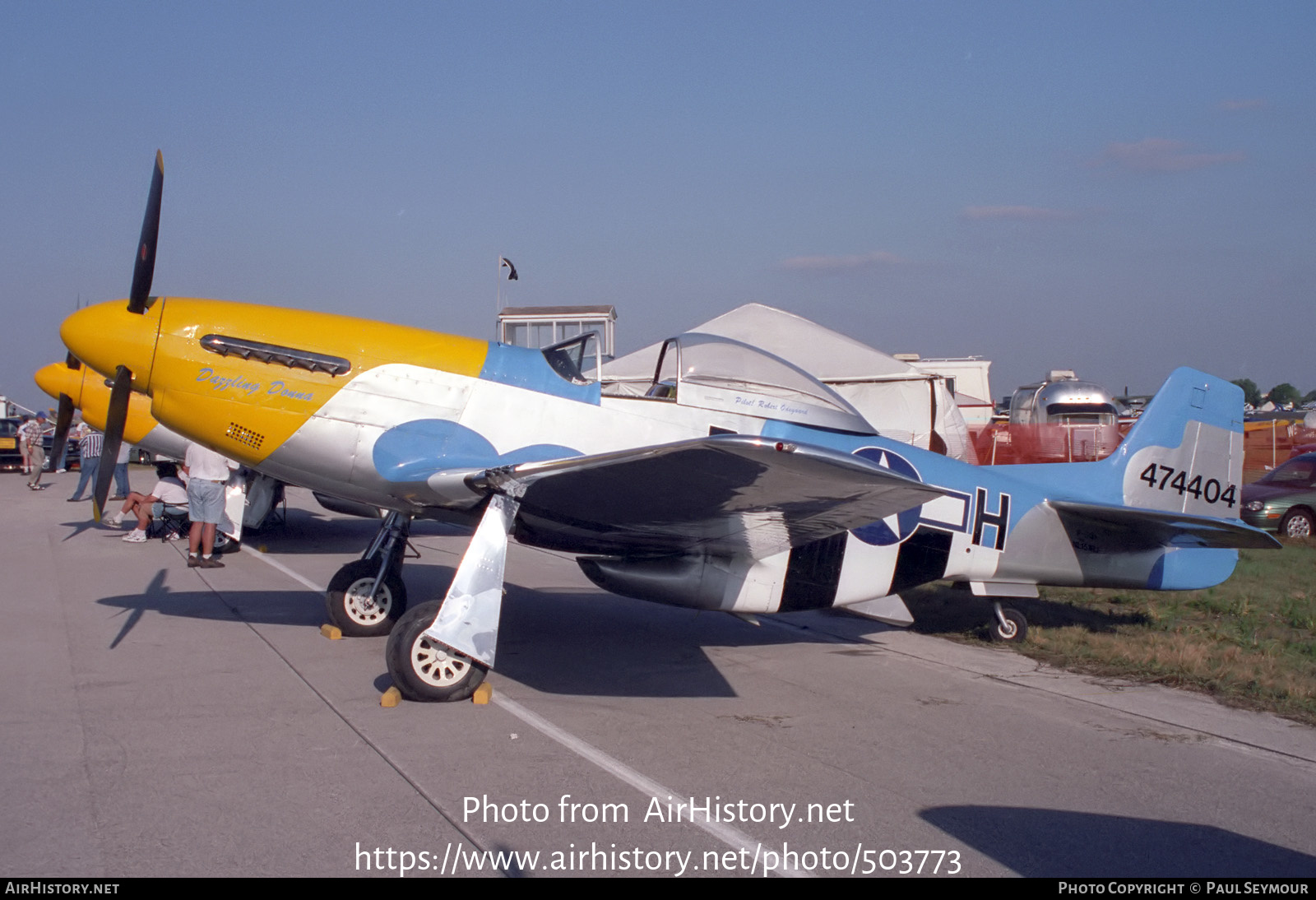 Aircraft Photo of N151RJ / NL151RJ / 474404 | North American P-51D Mustang | USA - Air Force | AirHistory.net #503773