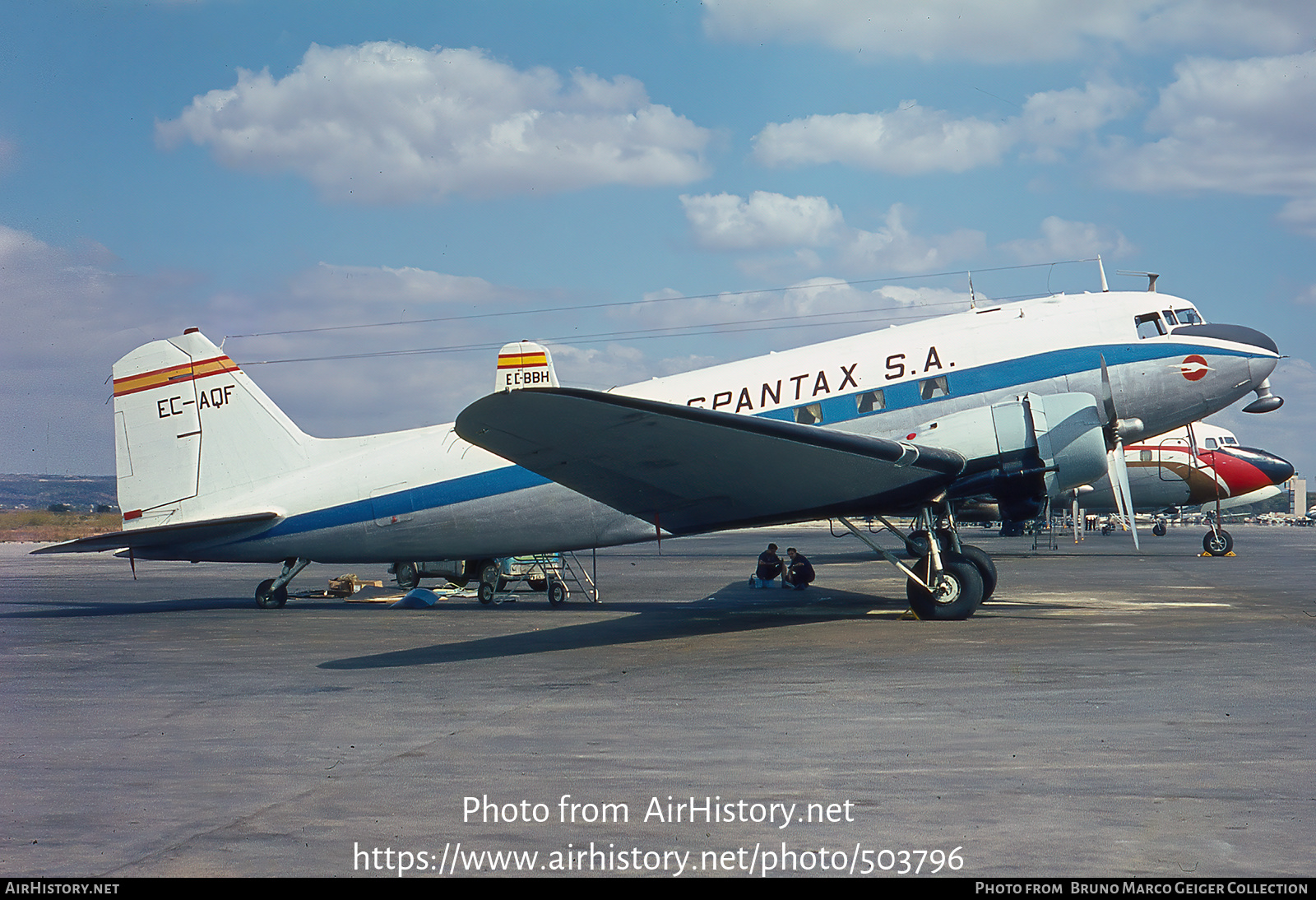 Aircraft Photo of EC-AQF | Douglas C-47B Skytrain | Spantax | AirHistory.net #503796