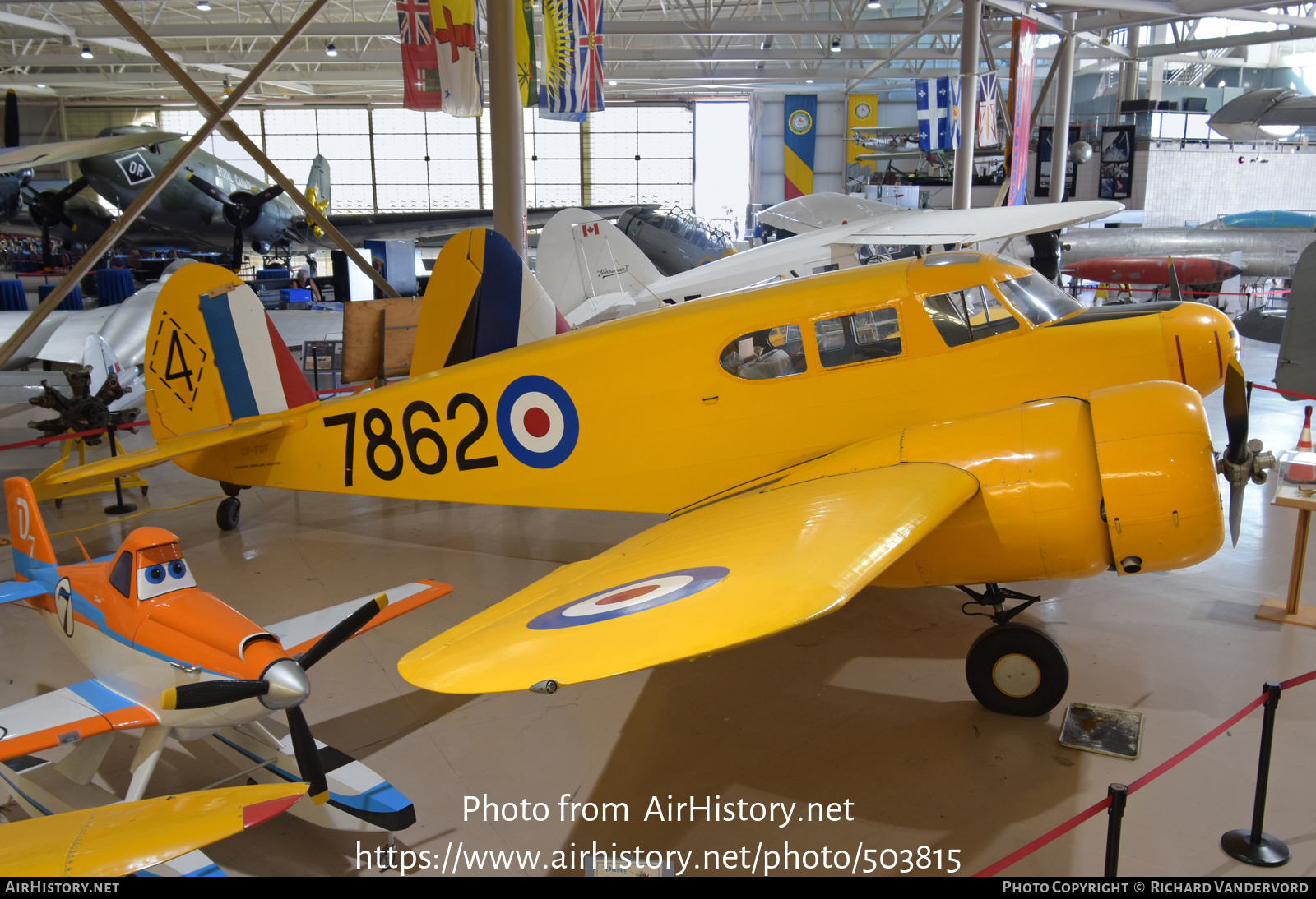 Aircraft Photo of 7862 | Cessna T-50 Crane Mk1A | Canada - Air Force | AirHistory.net #503815