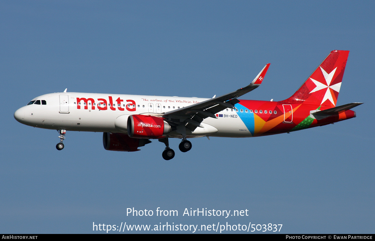 Aircraft Photo of 9H-NED | Airbus A320-251N | Air Malta | AirHistory.net #503837