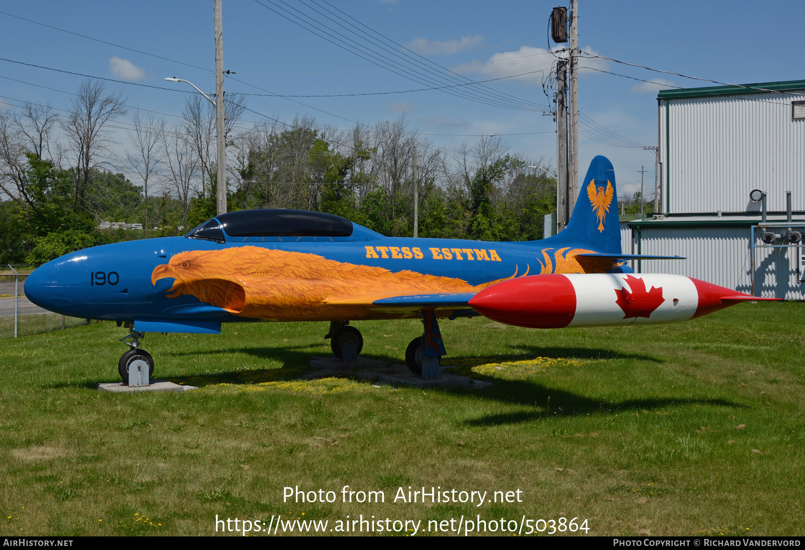 Aircraft Photo of 133190 | Canadair CT-133 Silver Star 3 | Canada - Air Force | AirHistory.net #503864