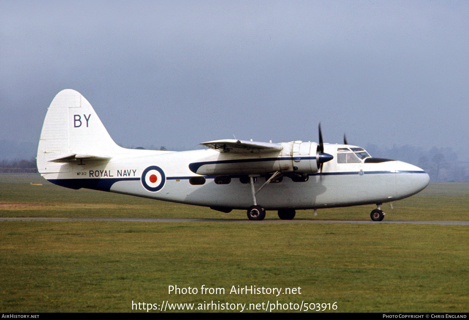 Aircraft Photo of WP312 | Percival P.57 Sea Prince C.2 | UK - Navy | AirHistory.net #503916