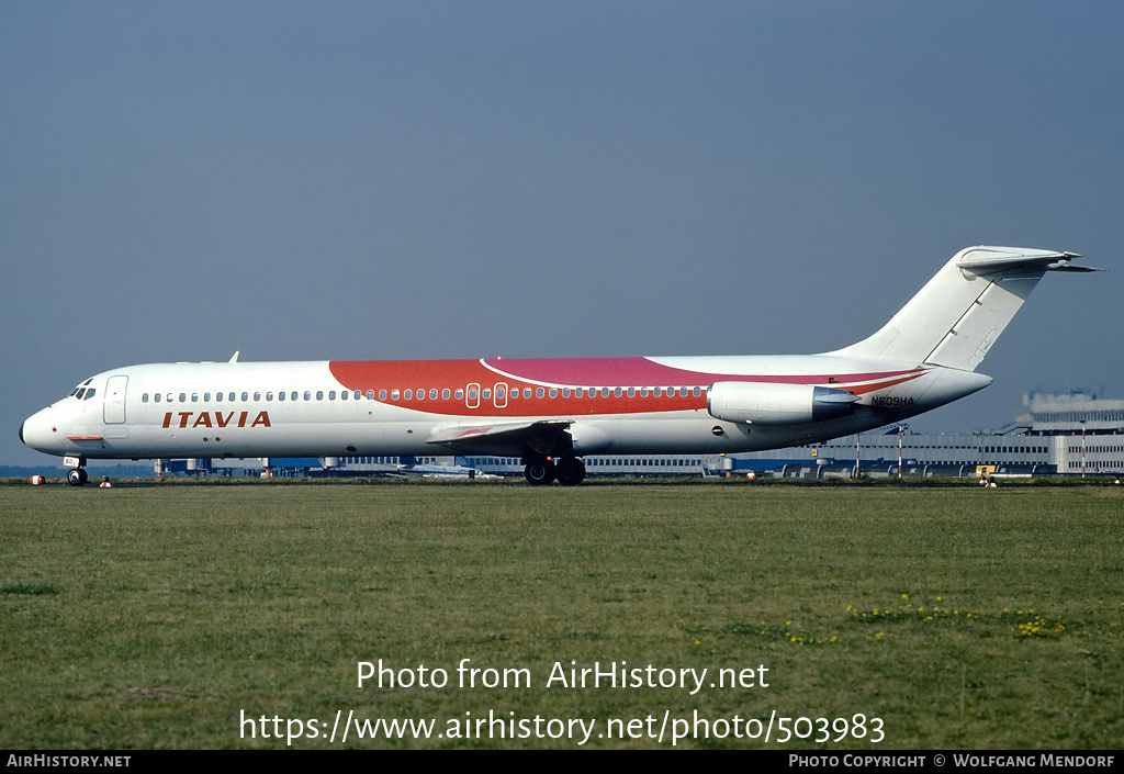 Aircraft Photo of N609HA | McDonnell Douglas DC-9-51 | Itavia | AirHistory.net #503983