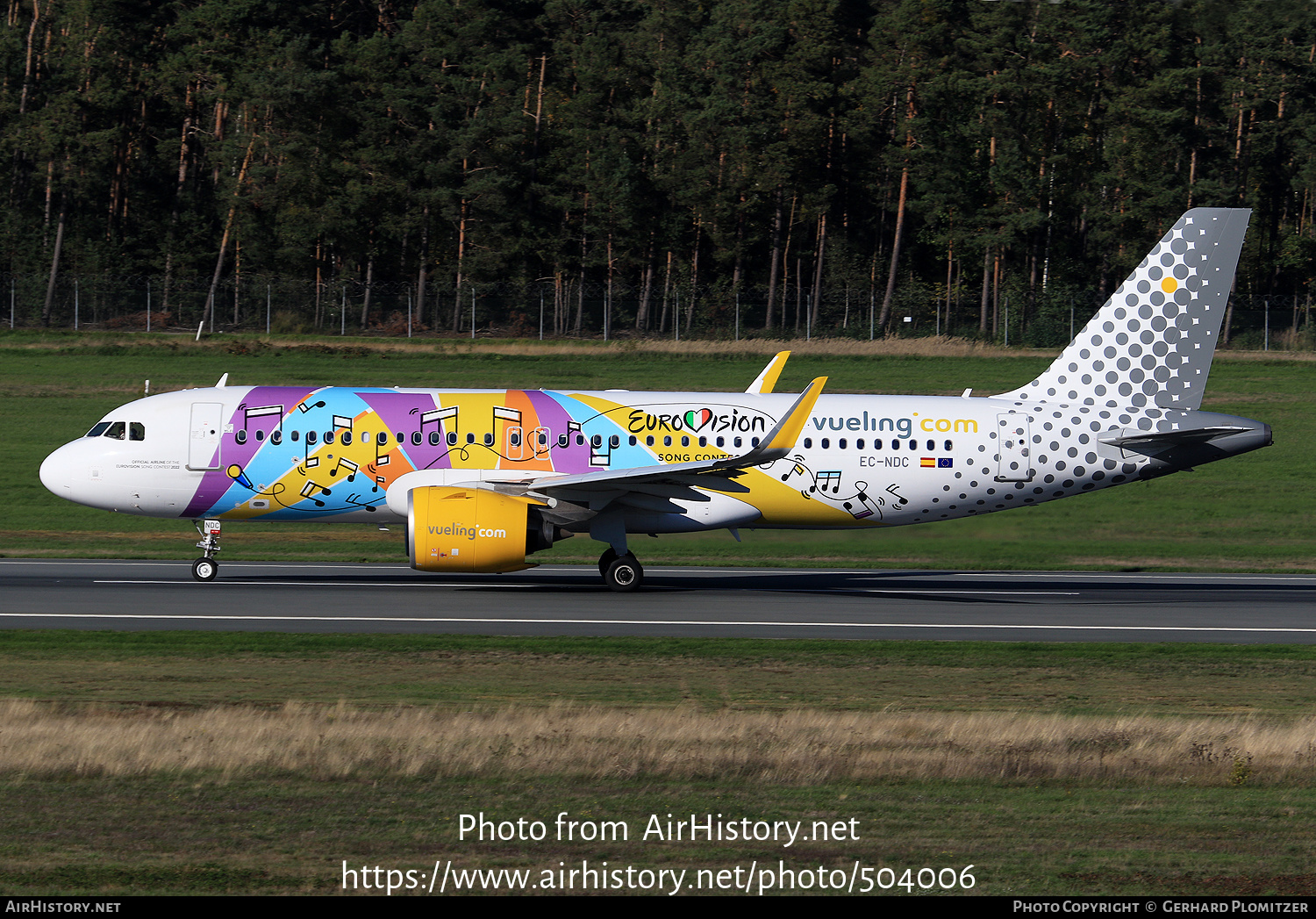 Aircraft Photo of EC-NDC | Airbus A320-271N | Vueling Airlines | AirHistory.net #504006