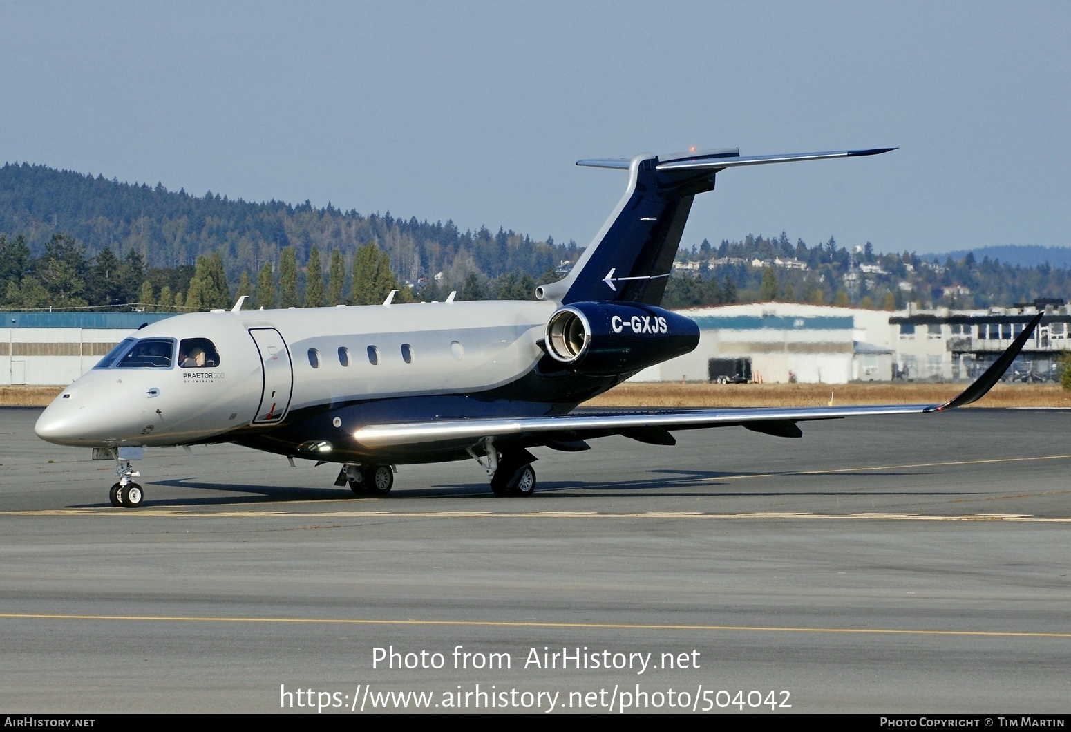 Aircraft Photo of C-GXJS | Embraer EMB-545 Praetor 500 | AirHistory.net #504042