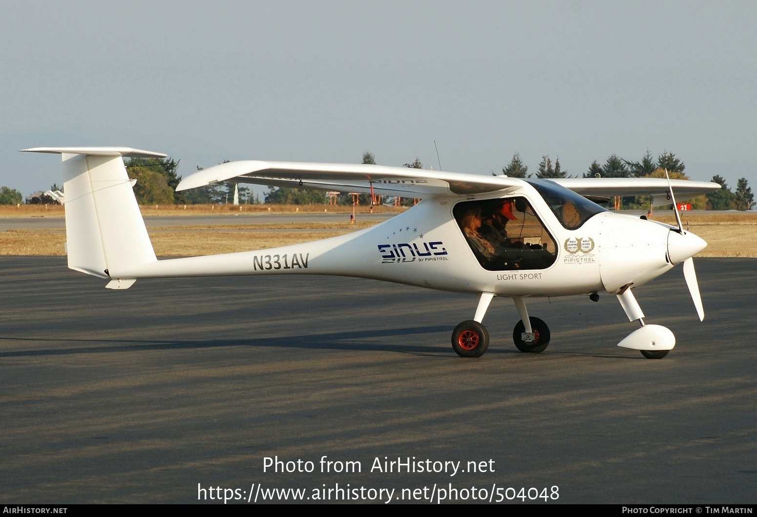 Aircraft Photo of N331AV | Pipistrel Sinus 912 | AirHistory.net #504048